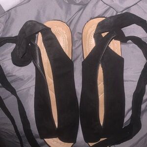 Elegant Black Women's Sandals